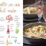 Risotto con cava brut rosado