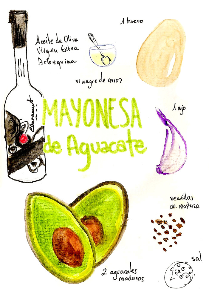 mayonesa de aguacate