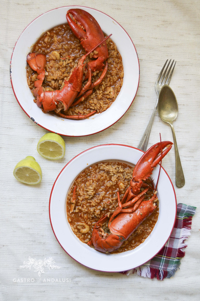 RECETA DE ARROZ CON BOGAVANTE