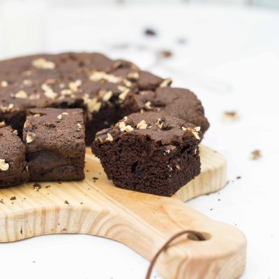 Brownie con nueces