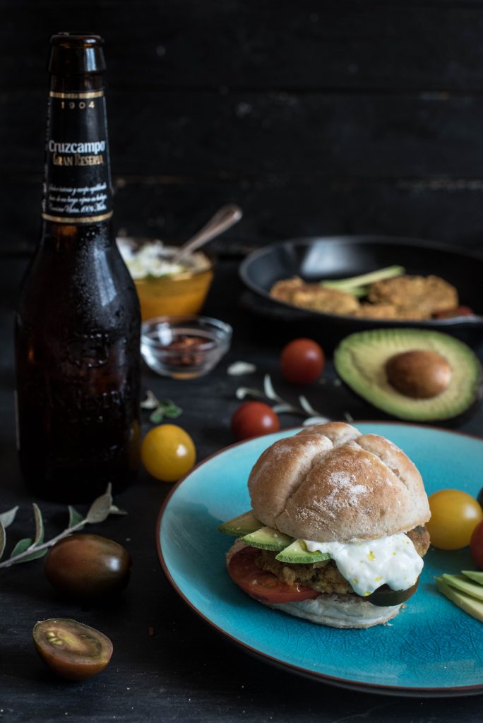 hamburguesas de falafel