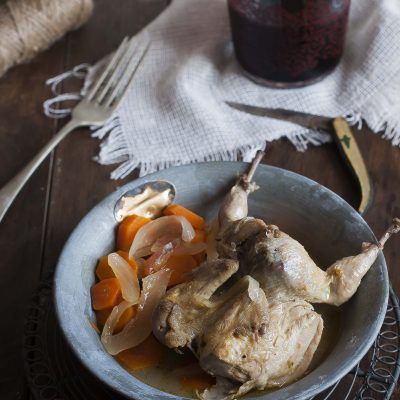 codornices en escabeche