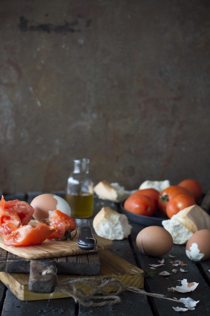 salmorejo cordobés. Receta auténtica de salmorejo