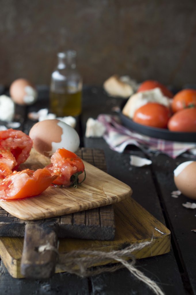 salmorejo cordobés. Receta auténtica de salmorejo