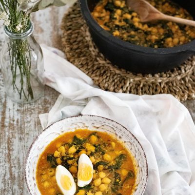 receta de potaje carmelitano cuaresma jaén