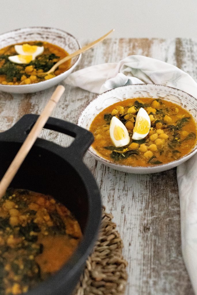 receta de potaje carmelitano cuaresma jaén